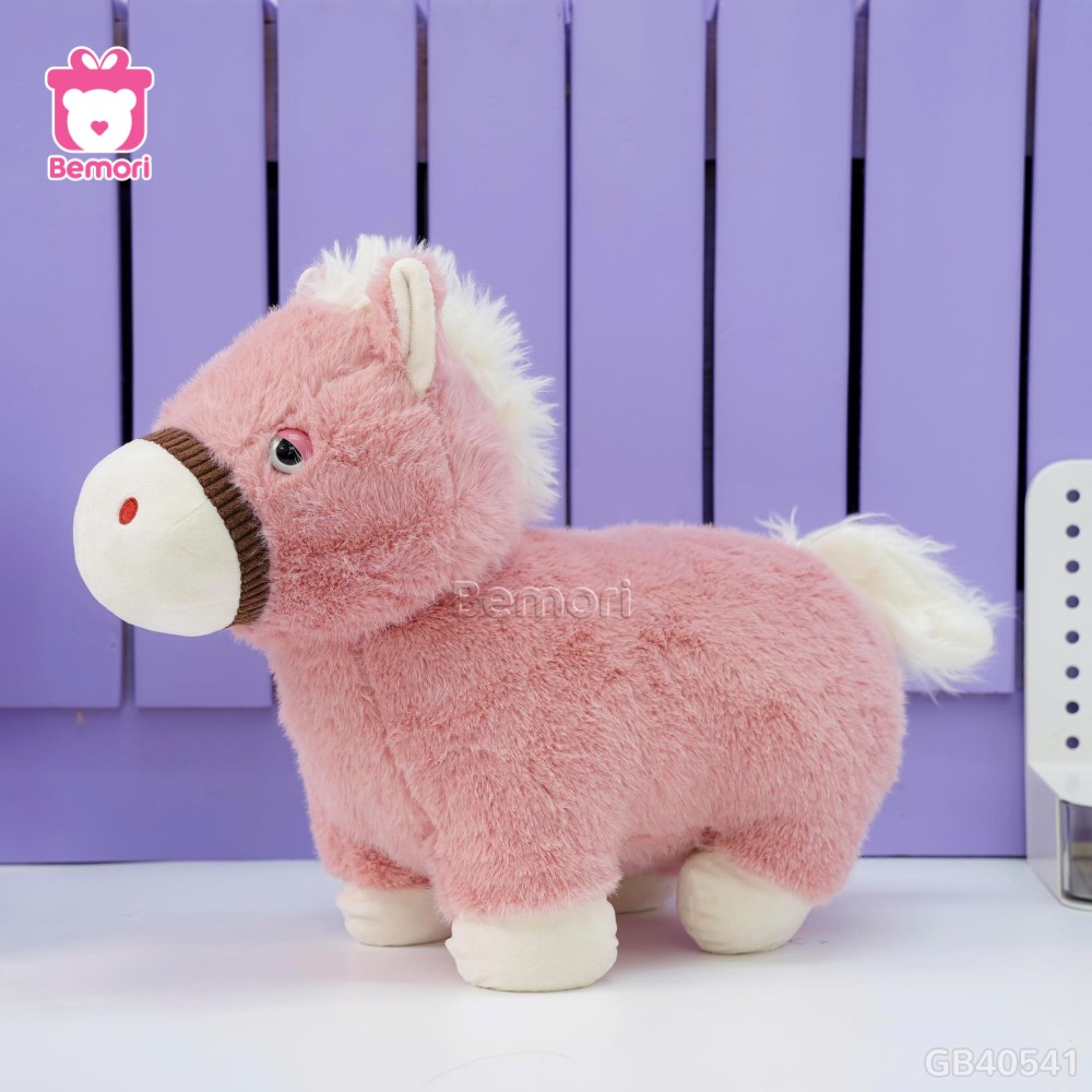 Gấu Bông Ngựa Baby Lông Thỏ