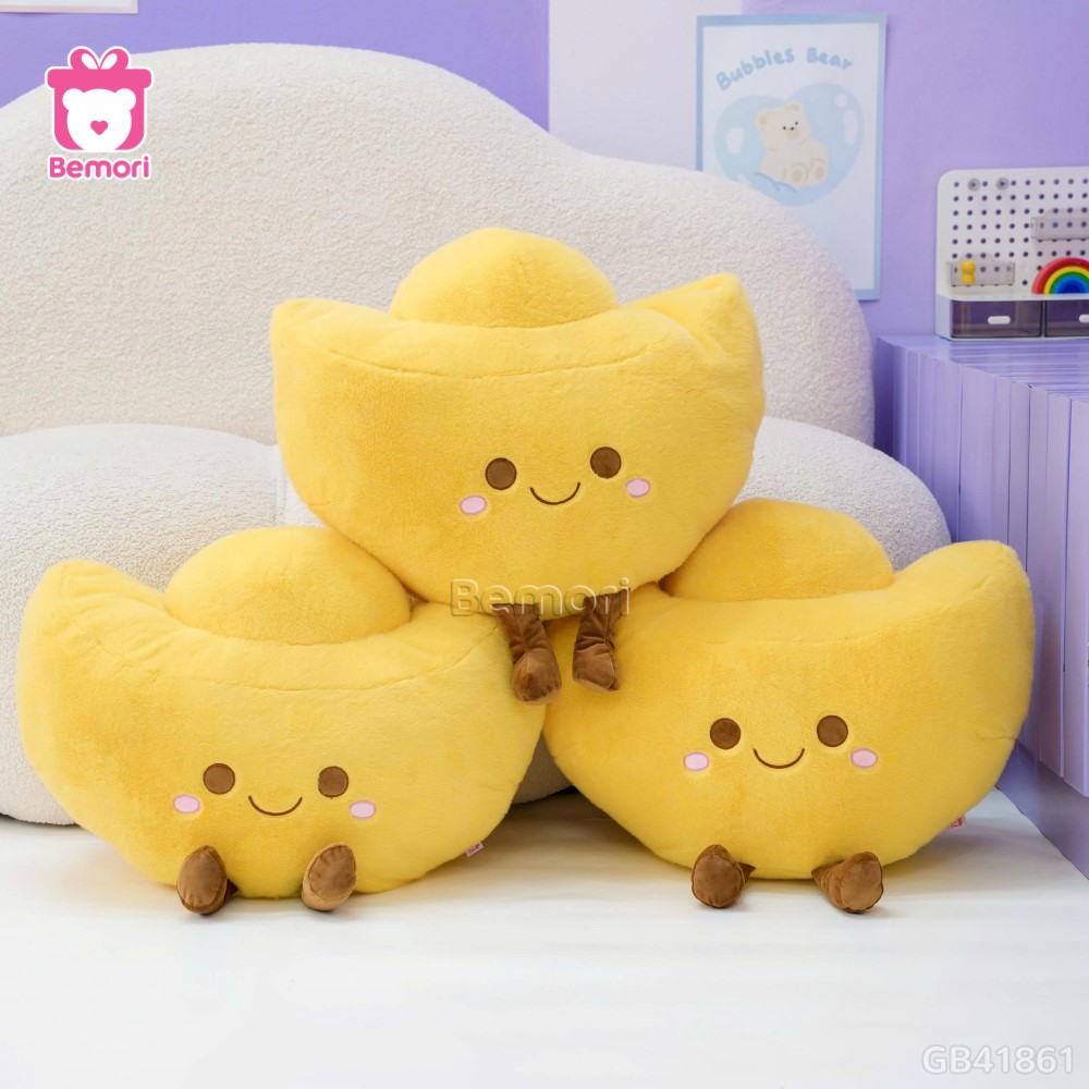 Gấu bông thỏi vàng chạy bộ