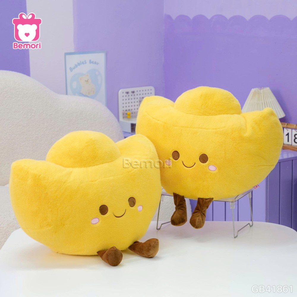Gấu Bông Thỏi Vàng Chạy Bộ