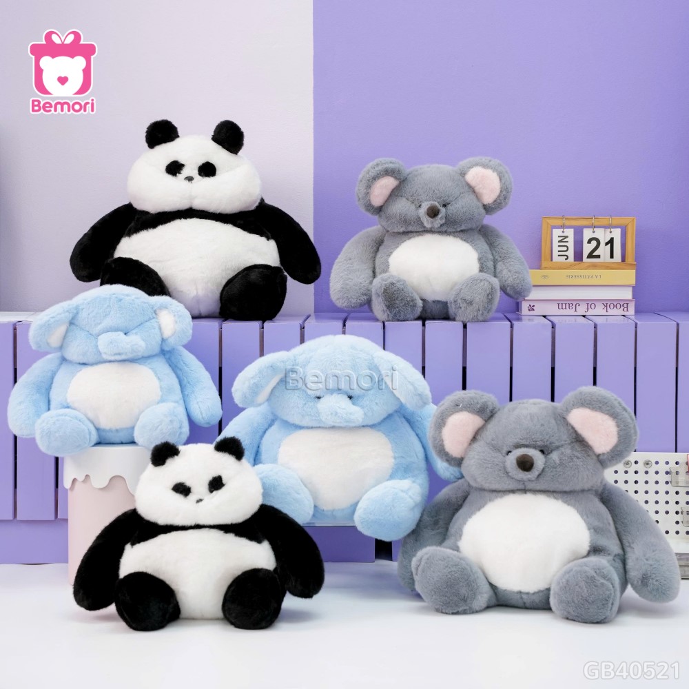 Thú Bông Bụng Bự Ngồi