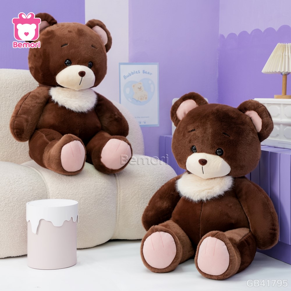 Thú Bông Cổ Lông Trắng