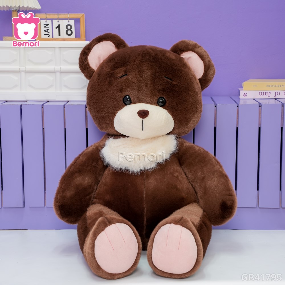 Thú Bông Cổ Lông Trắng