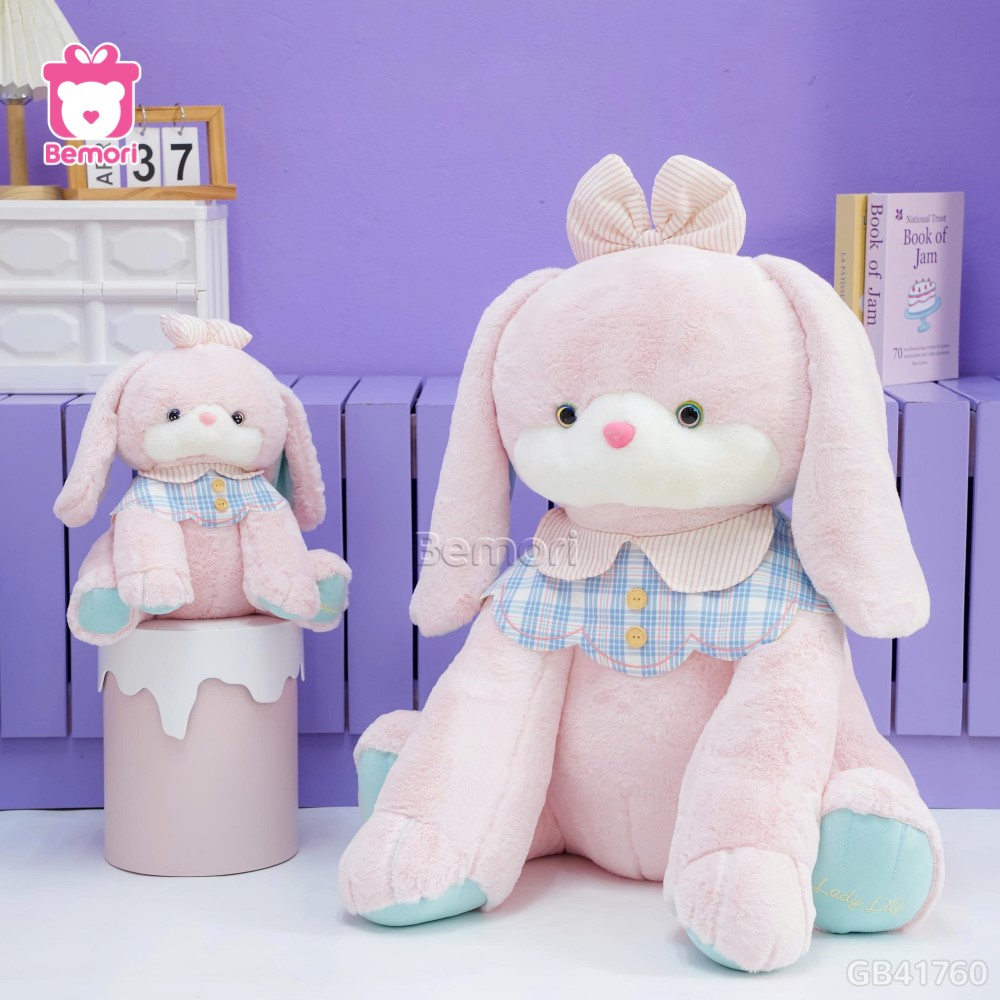 Thú Bông Ngồi Chân Thêu