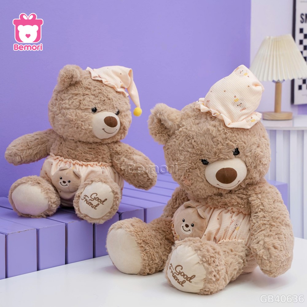 Thú Bông Chip Đội Mũ