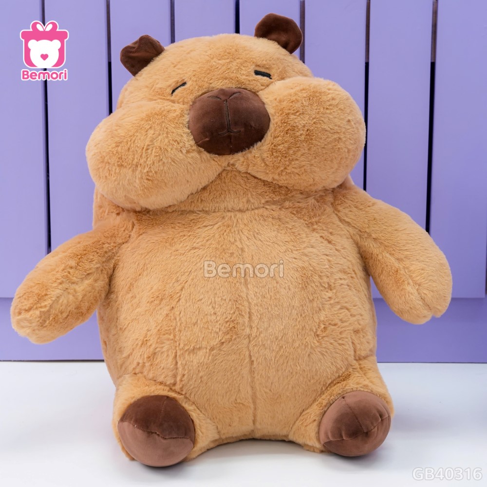 Thú Bông Má Bự Lông Thỏ - Capybara
