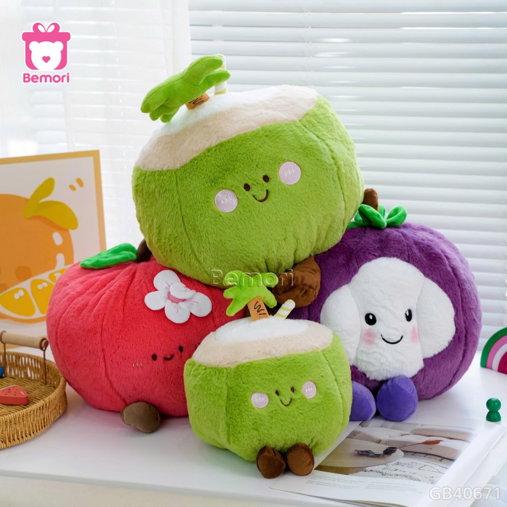 Gấu Bông Trái Cây Vui Vẻ
