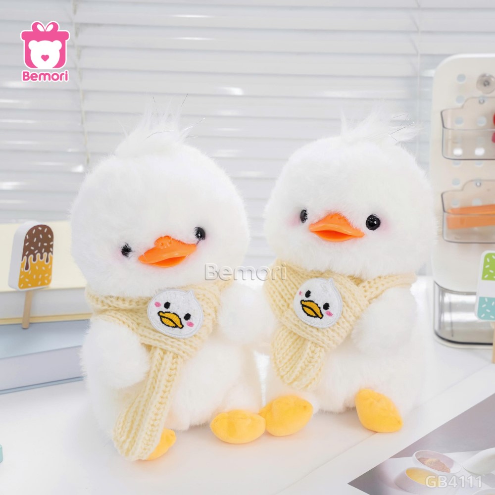 Vịt Bông Baby Quàng Khăn
