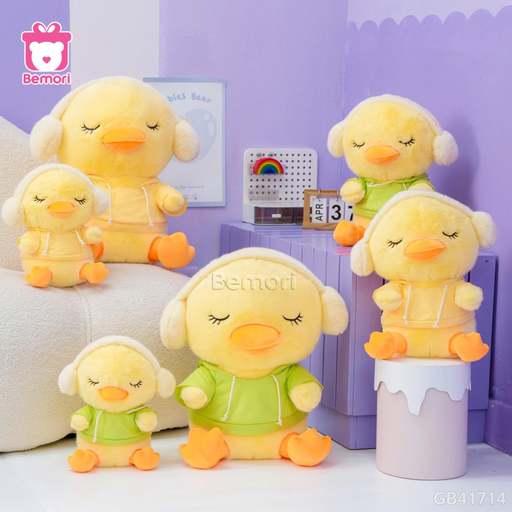 Vịt Bông Đeo Tai Nghe