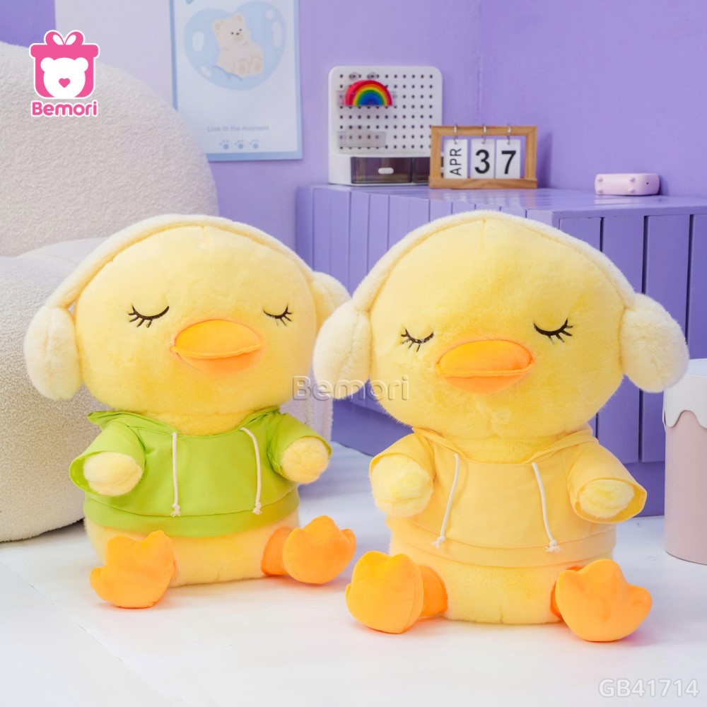 Vịt Bông Đeo Tai Nghe