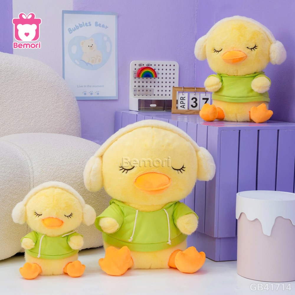 Vịt Bông Đeo Tai Nghe