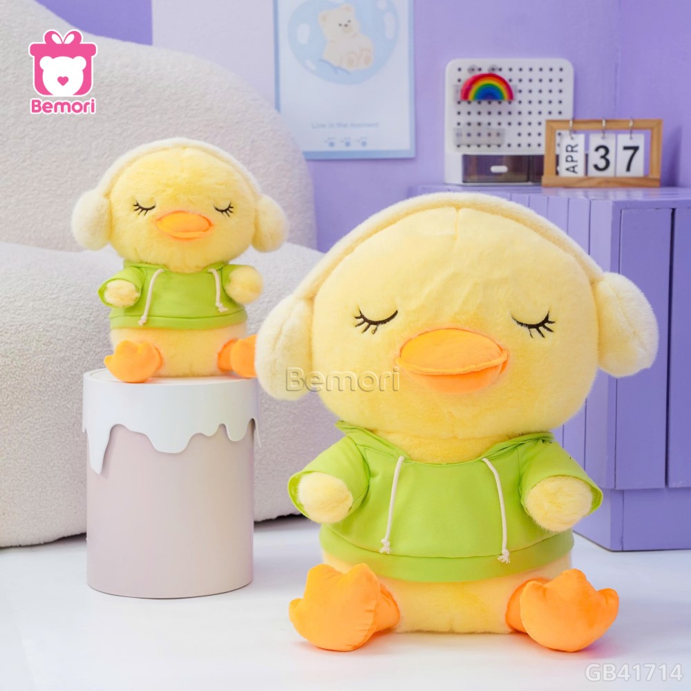 Vịt Bông Đeo Tai Nghe