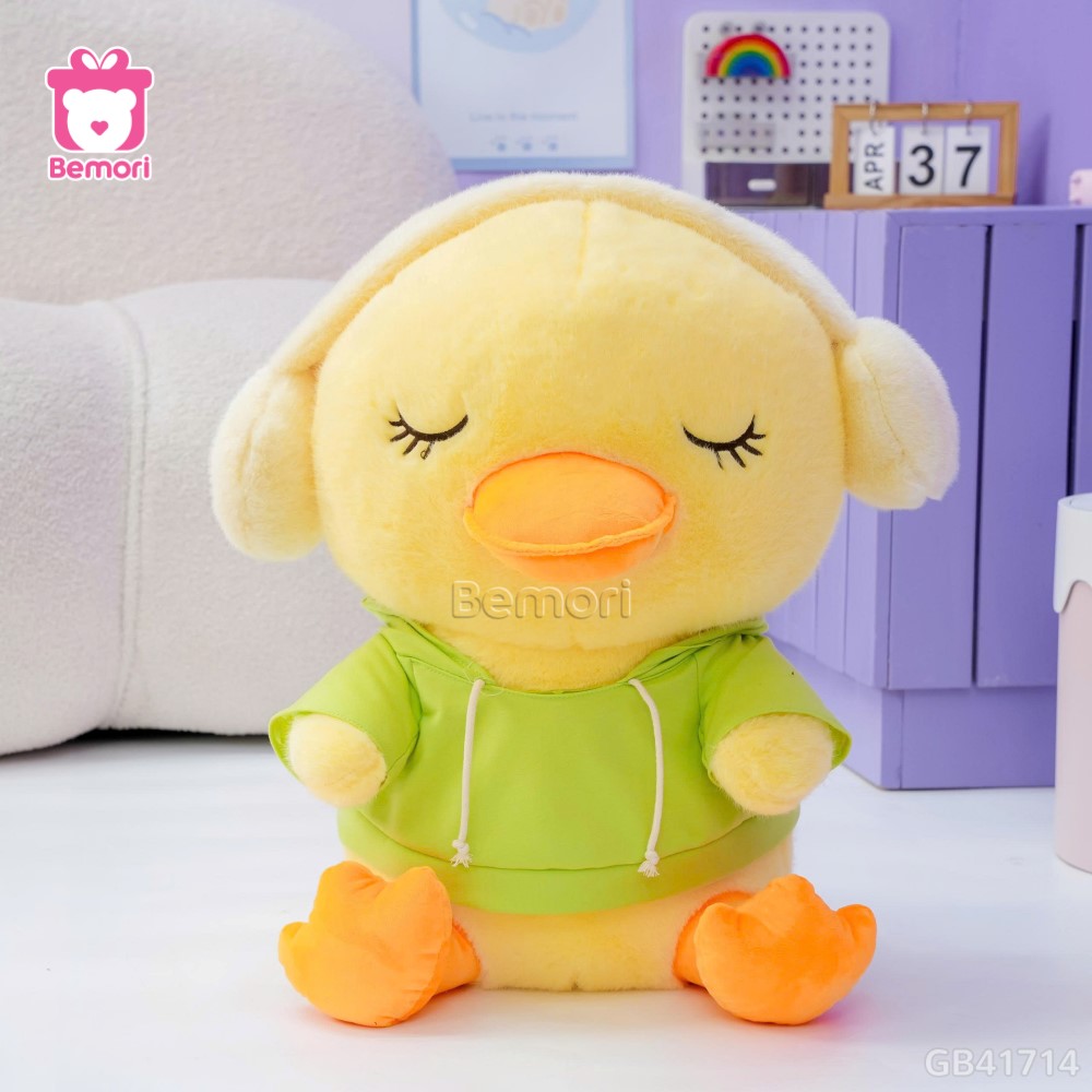 Vịt Bông Đeo Tai Nghe