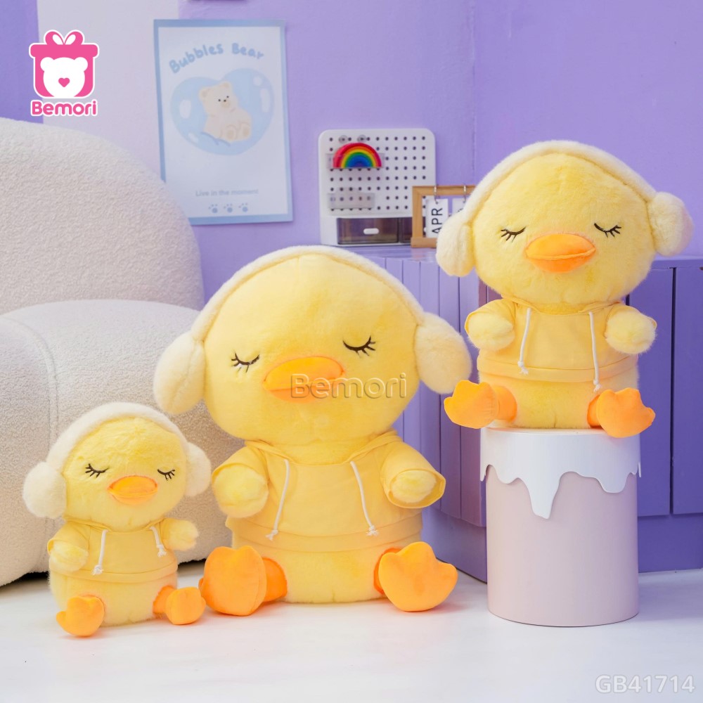 Vịt Bông Đeo Tai Nghe