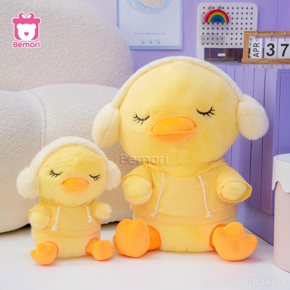 Vịt Bông Đeo Tai Nghe