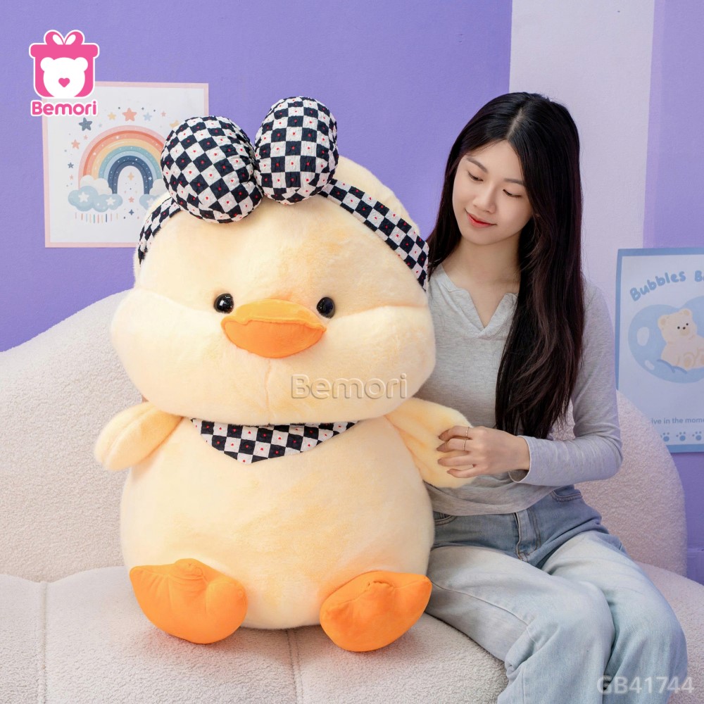 Vịt Bông Quàng Khăn Đội Nơ Caro