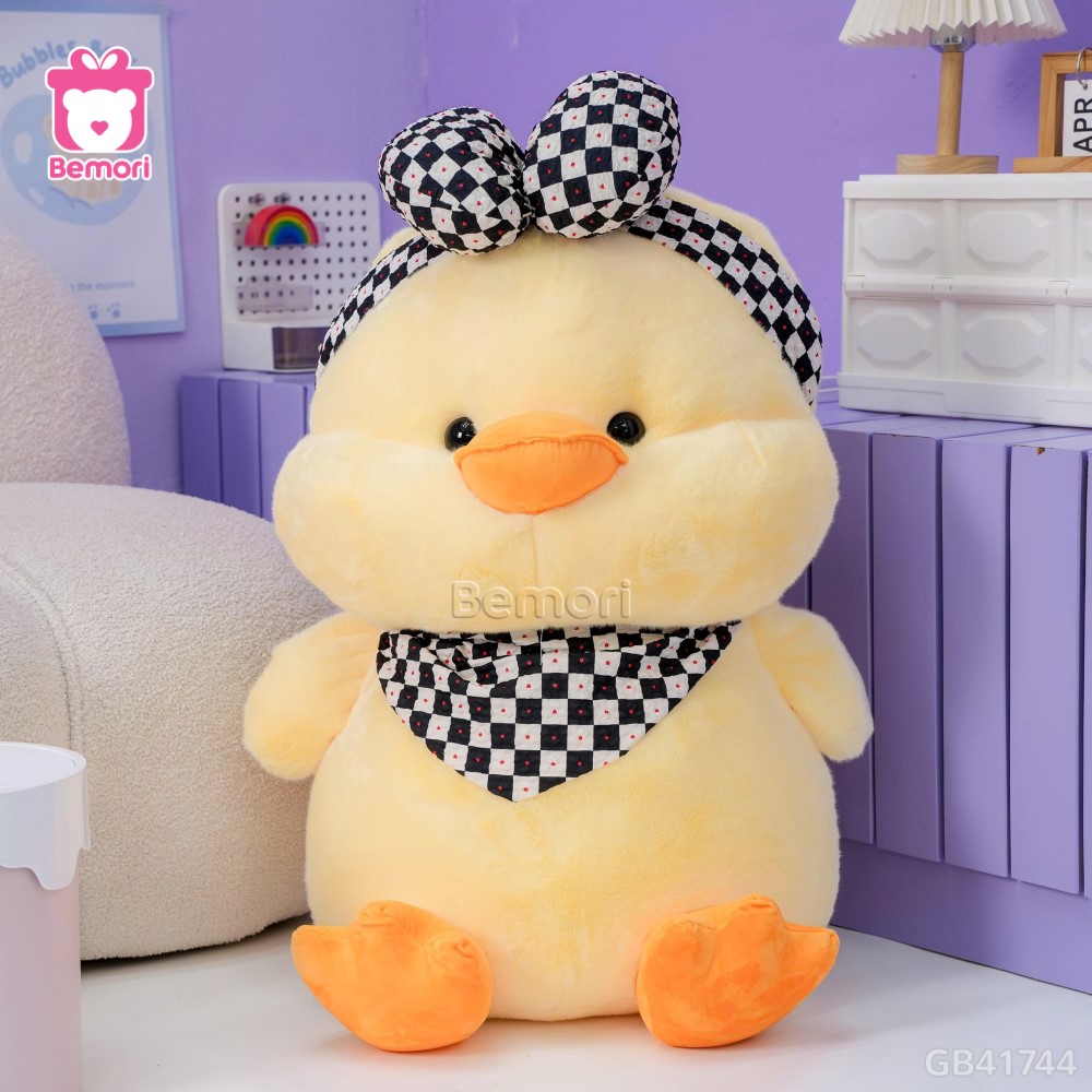 Vịt Bông Quàng Khăn Đội Nơ Caro