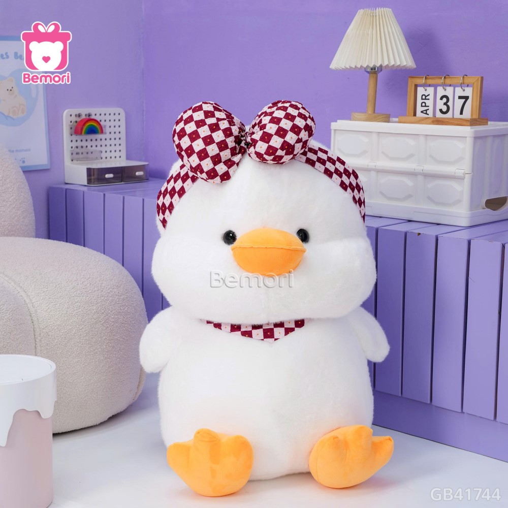 Vịt Bông Quàng Khăn Đội Nơ Caro